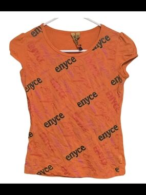 ENYCE ORANGE FASHION GIRL TOP